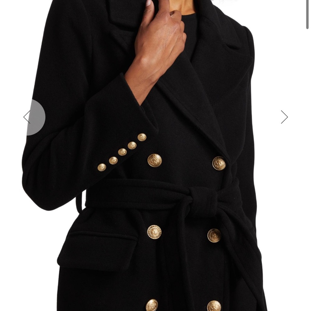 L'AGENCE Olina Wool Coat